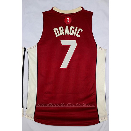 Maglia Natale 2015 Miami Heat Goran Dragic #7 Rosso